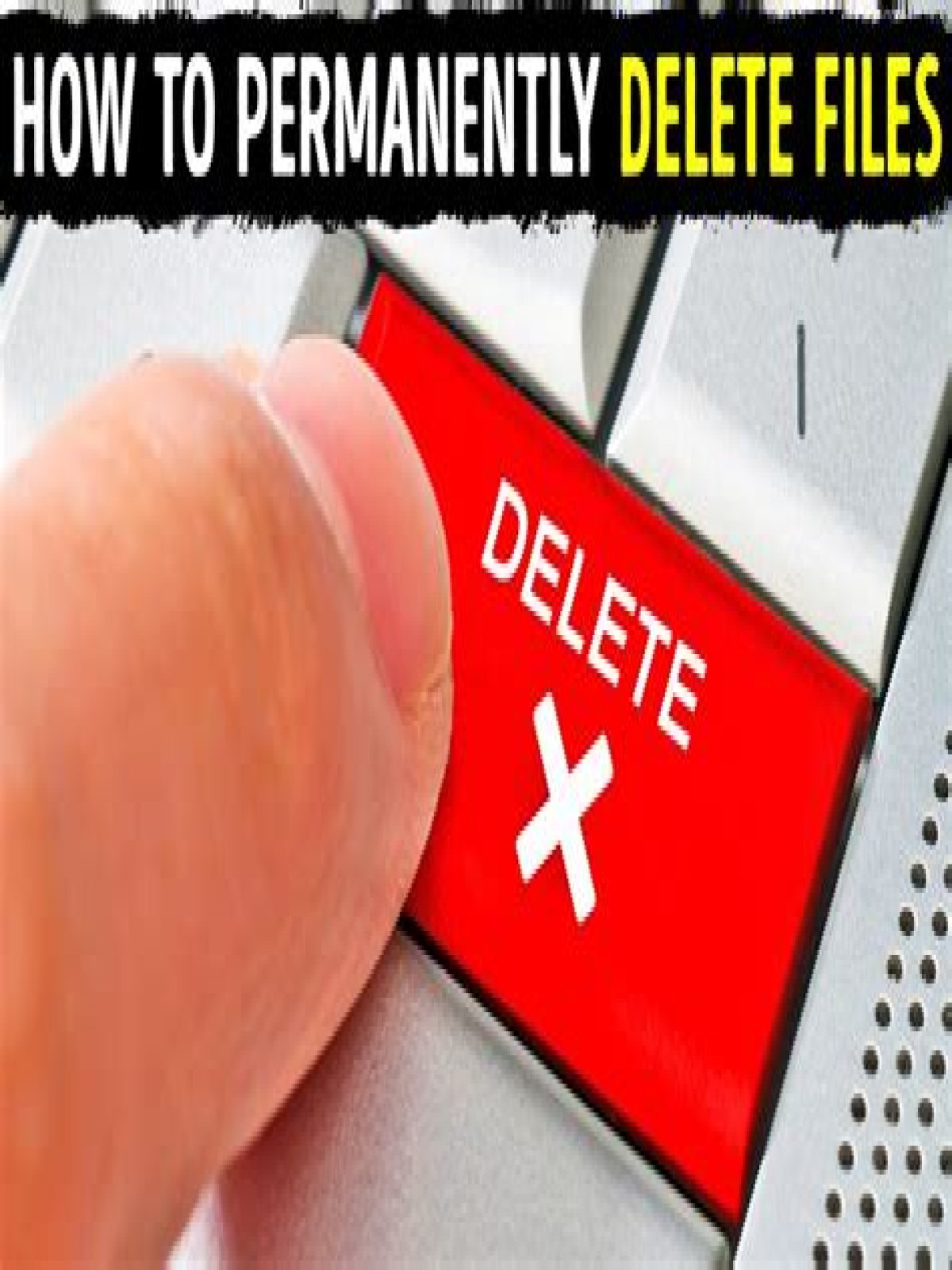 Are deleted files ever really gone?