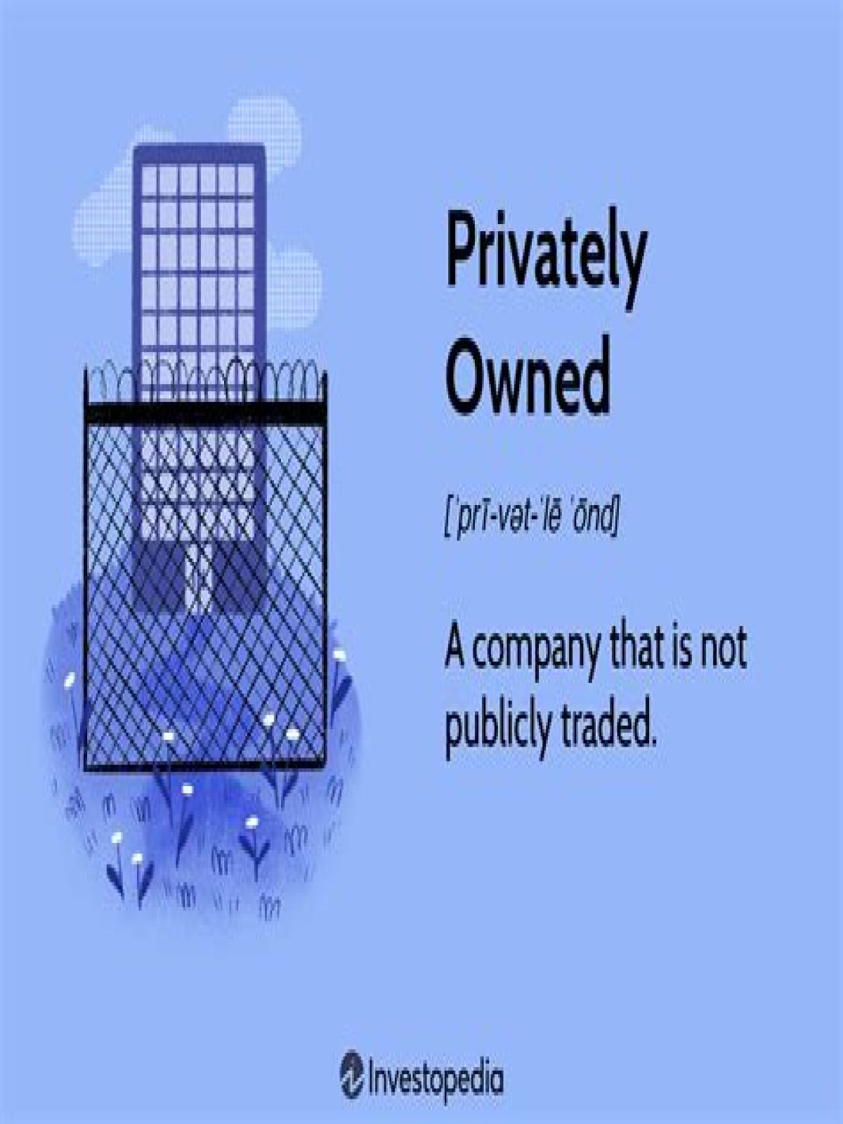 Can privately owned companies sell shares?