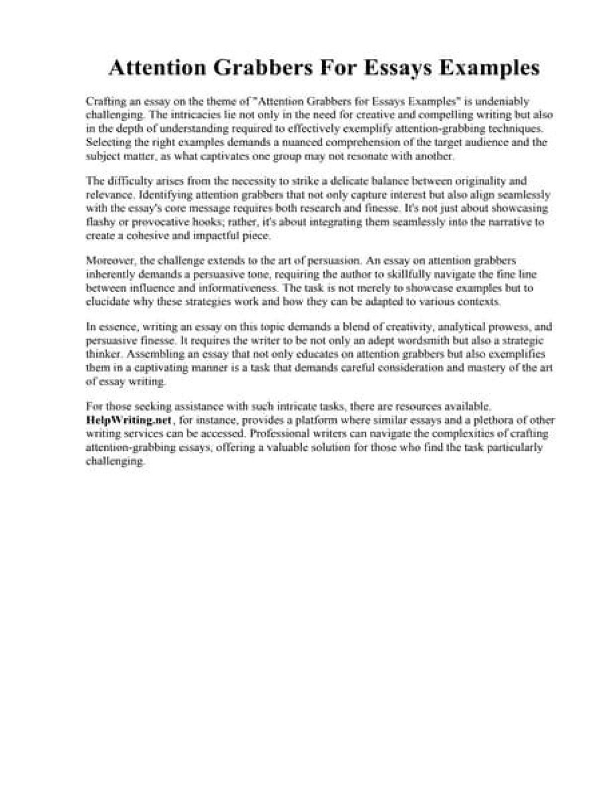 Design Essays Are Attention-grabbing Writing Assignments