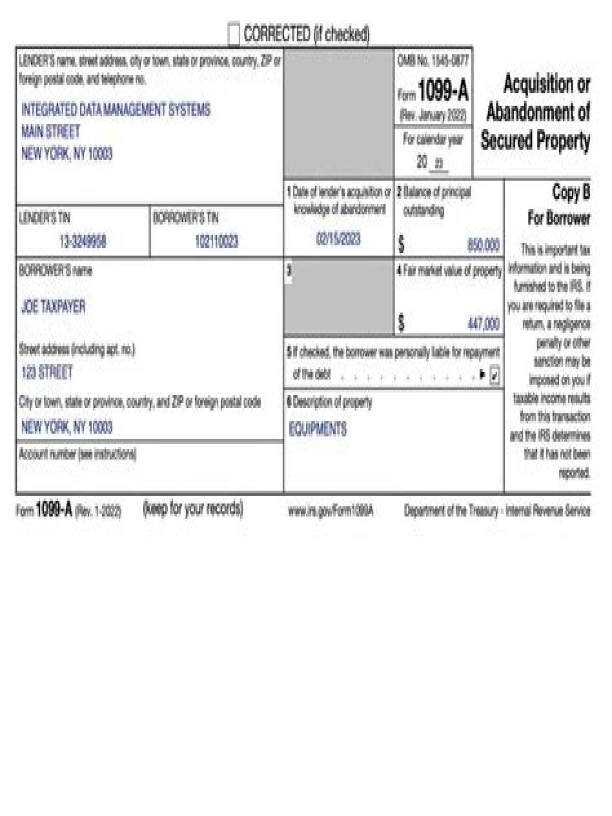 How can I get a free 1099?