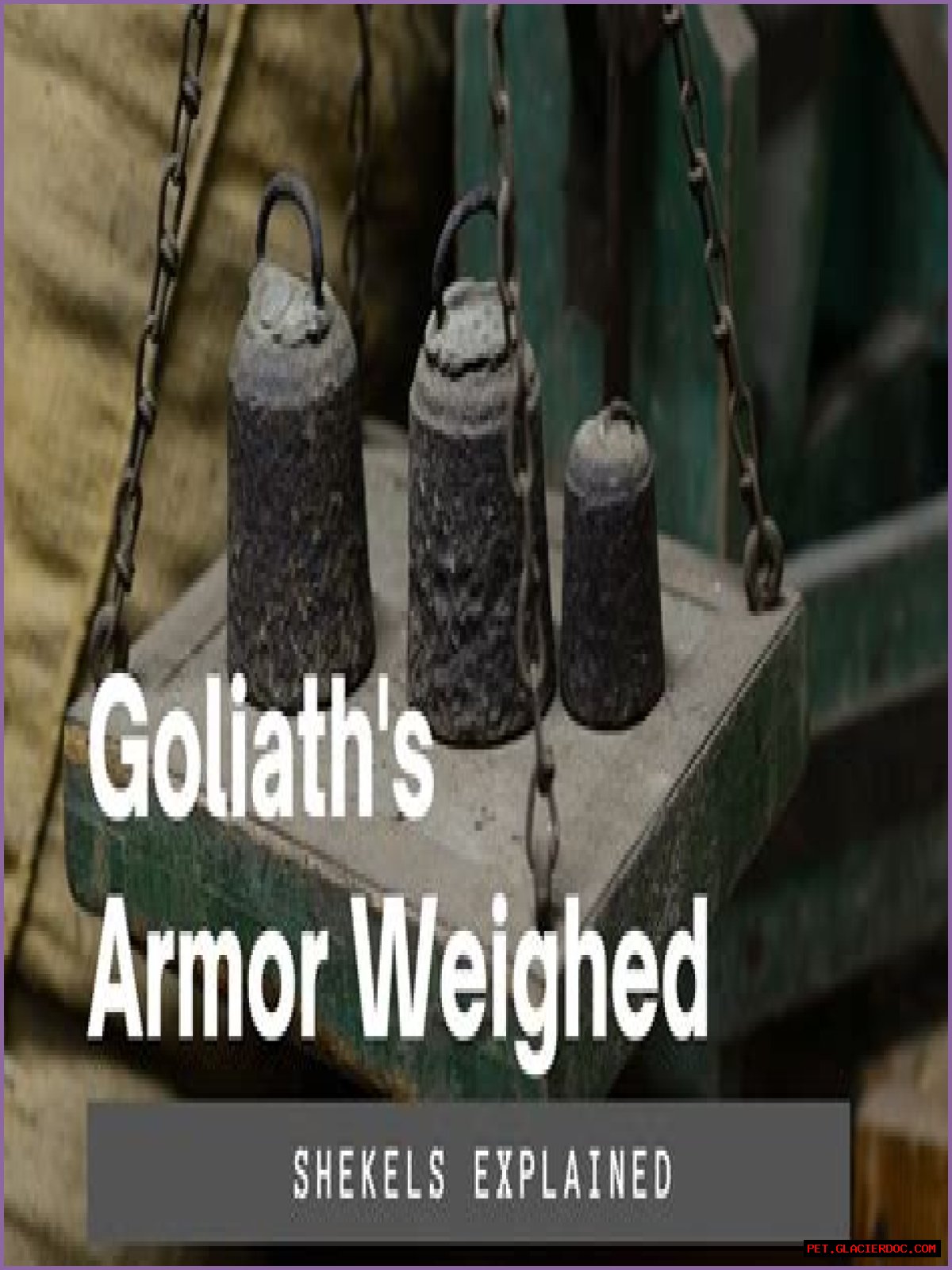 How heavy is a shekel of iron?