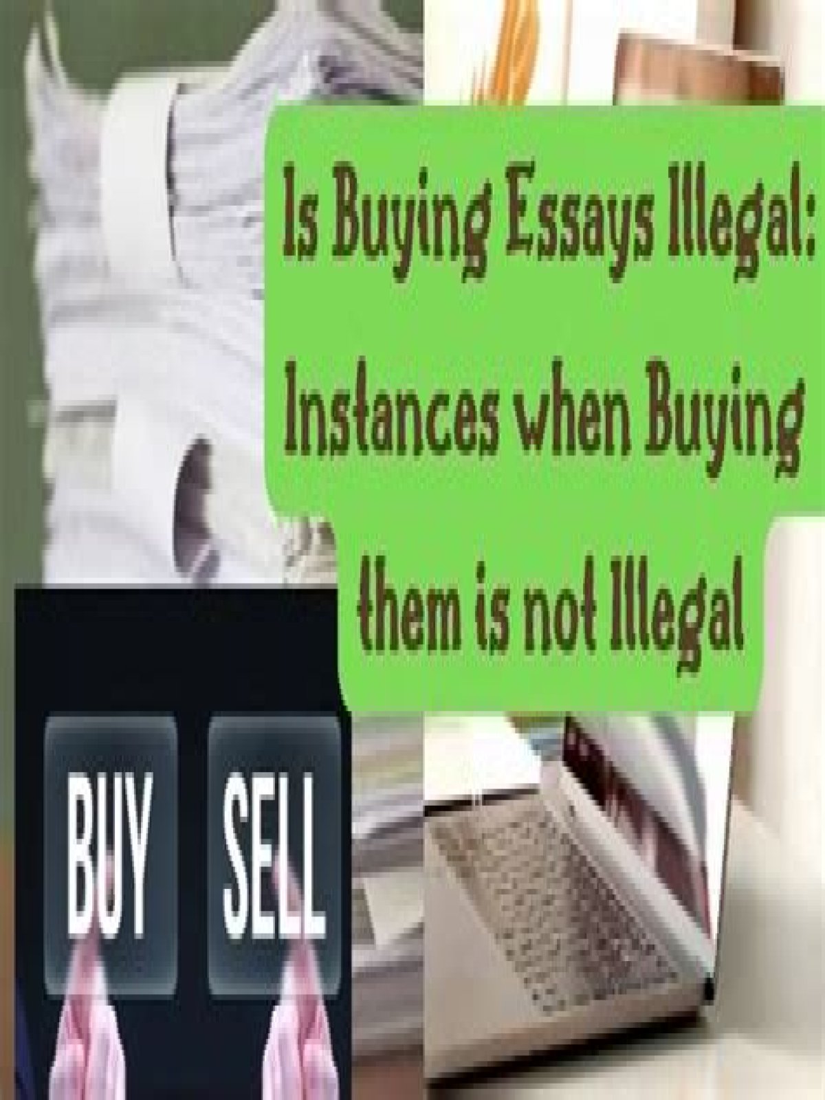 Is it illegal to buy essays online?