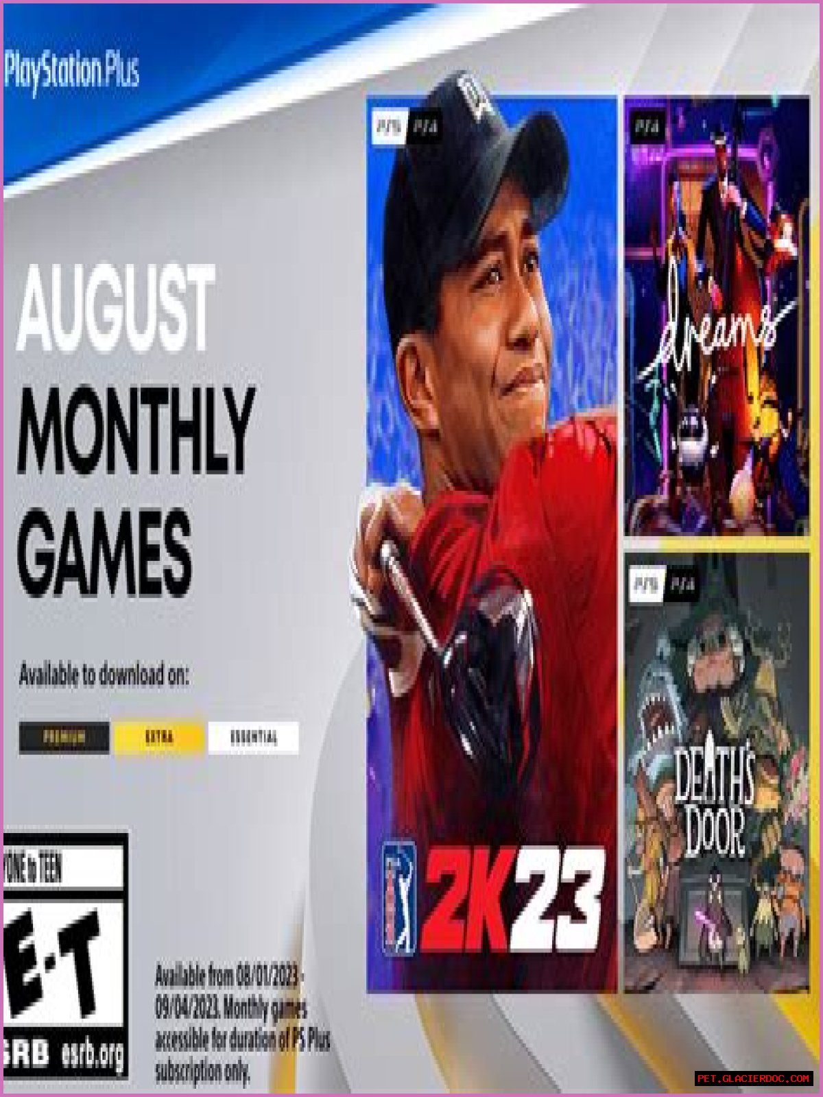 What are the free PS Plus games for August?