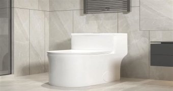 What is compact elongated toilet