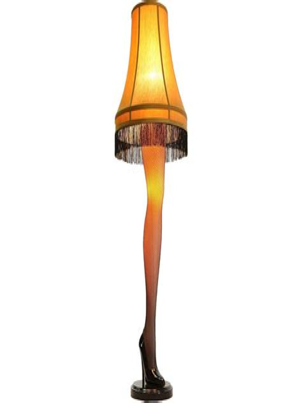 What is the meaning behind the leg lamp