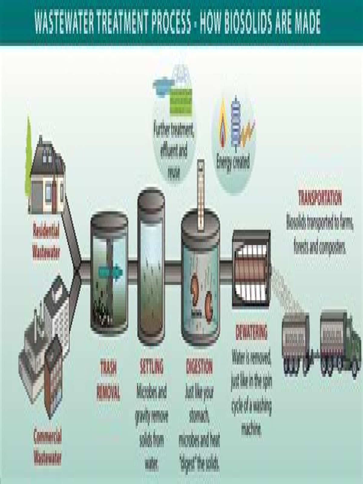Where do biosolids come from