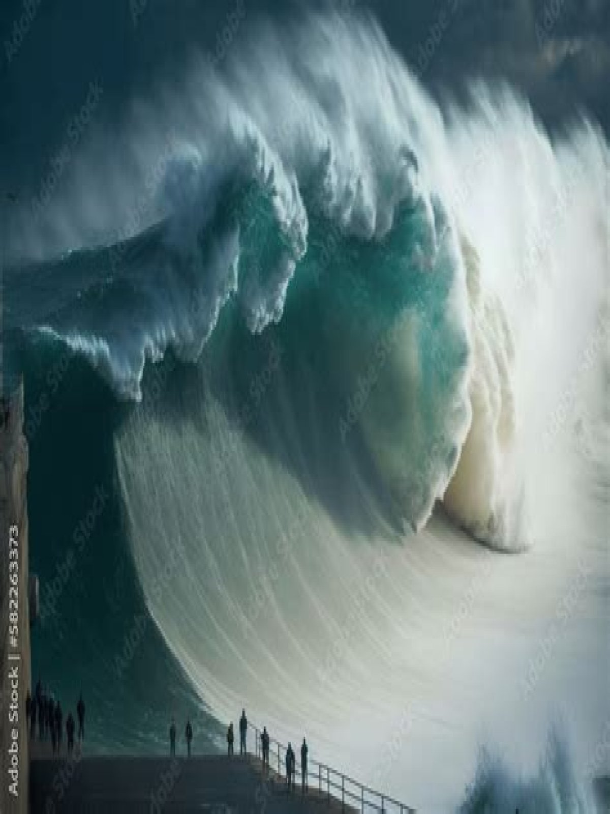 Where in Portugal are the massive waves