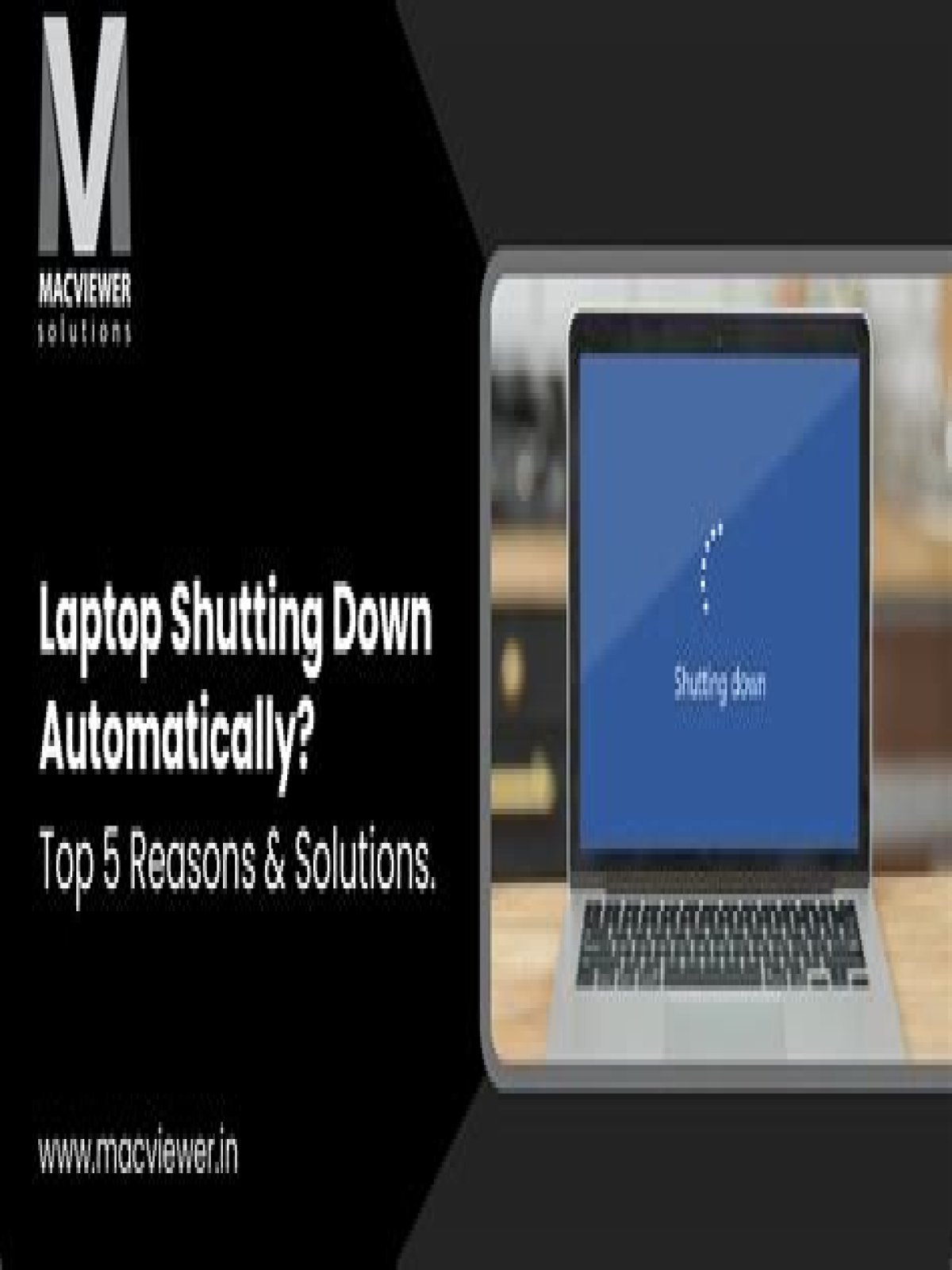 Why is my laptop shutting down randomly?